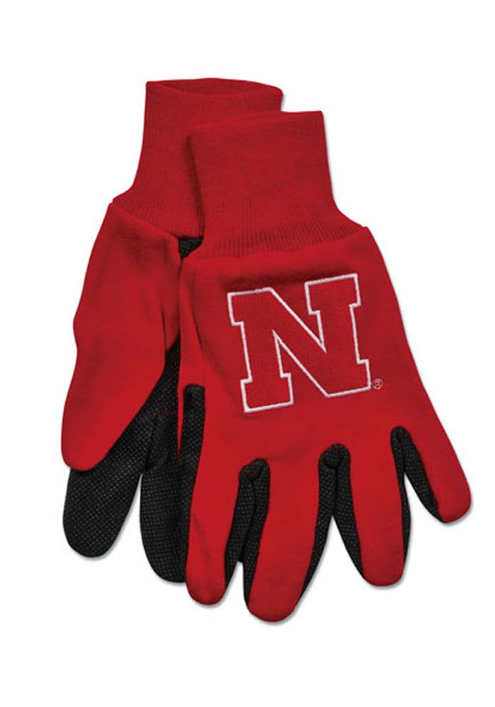 Nebraska Cornhuskers Two Tone Gloves Adult 