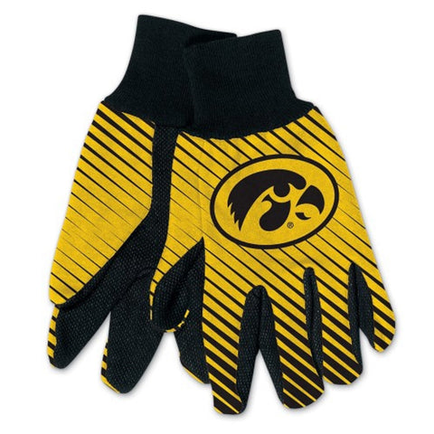 Iowa Hawkeyes Two Tone Gloves Adult