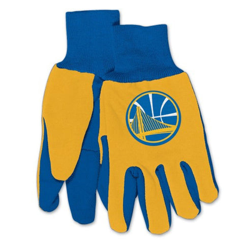 Golden State Warriors Two Tone Gloves Adult