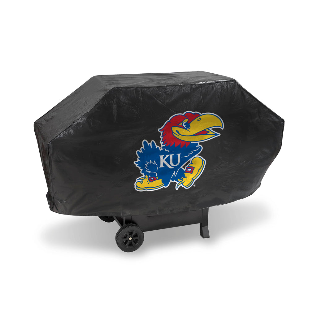 Kansas Jayhawks Grill Cover - Deluxe Vinyl