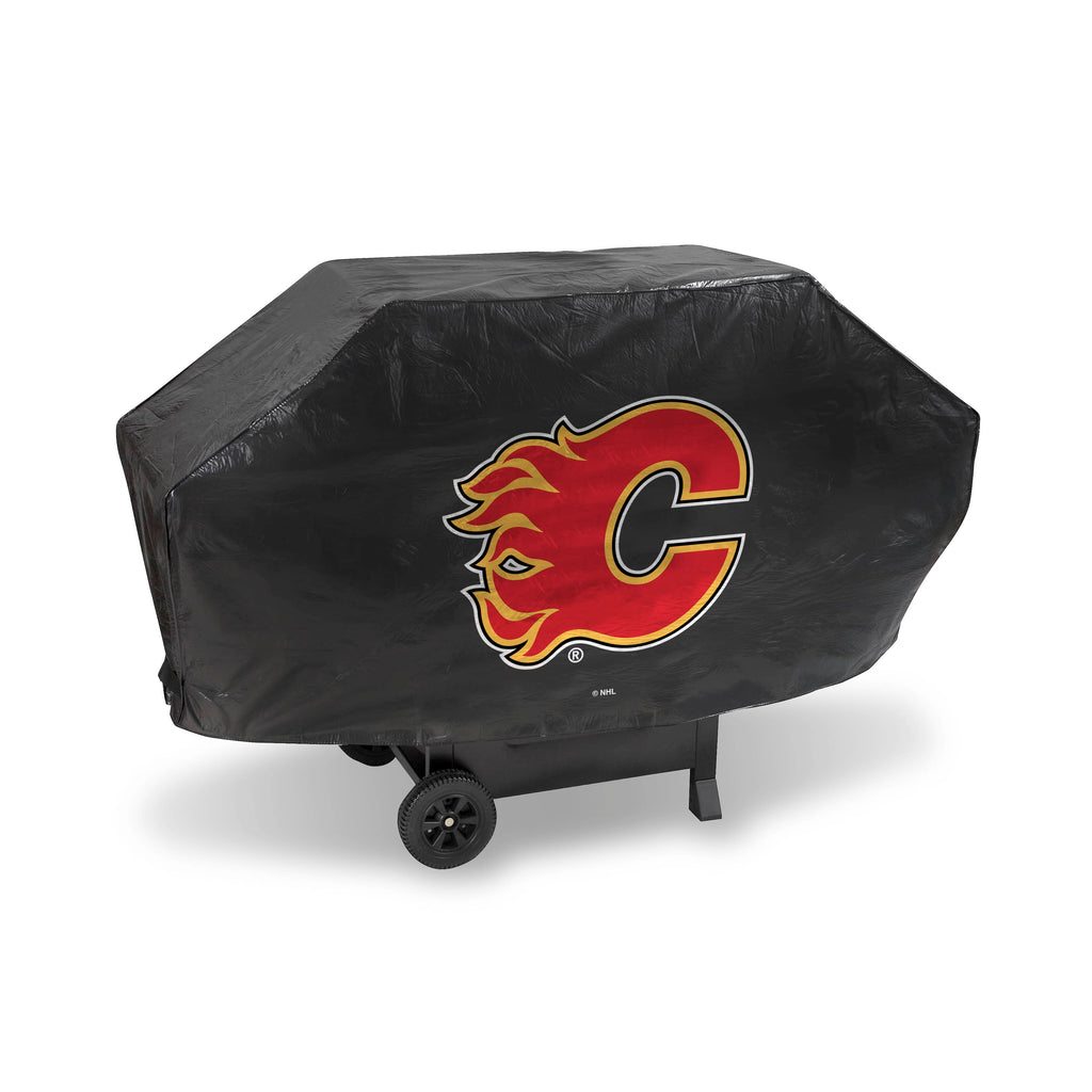 Calgary Flames Grill Cover - Deluxe Vinyl