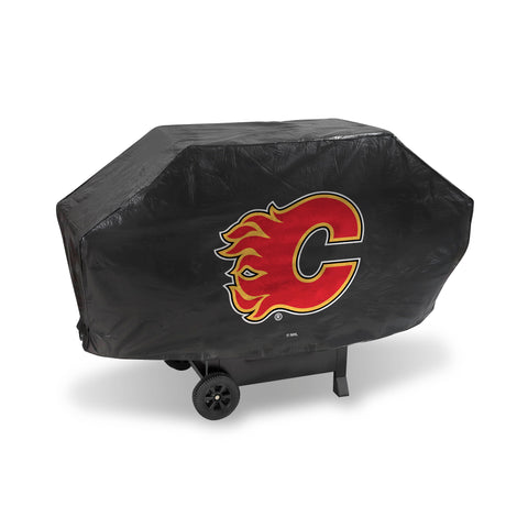Calgary Flames Grill Cover - Deluxe Vinyl