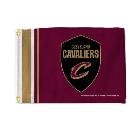 Cleveland Cavaliers Flag 12x17 Striped Utility