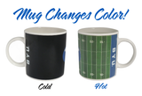BYU Cougars Field Color Changing Coffee Mug