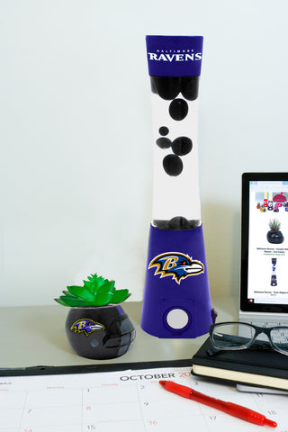 Baltimore Ravens Magma Lamp Bluetooth Speaker