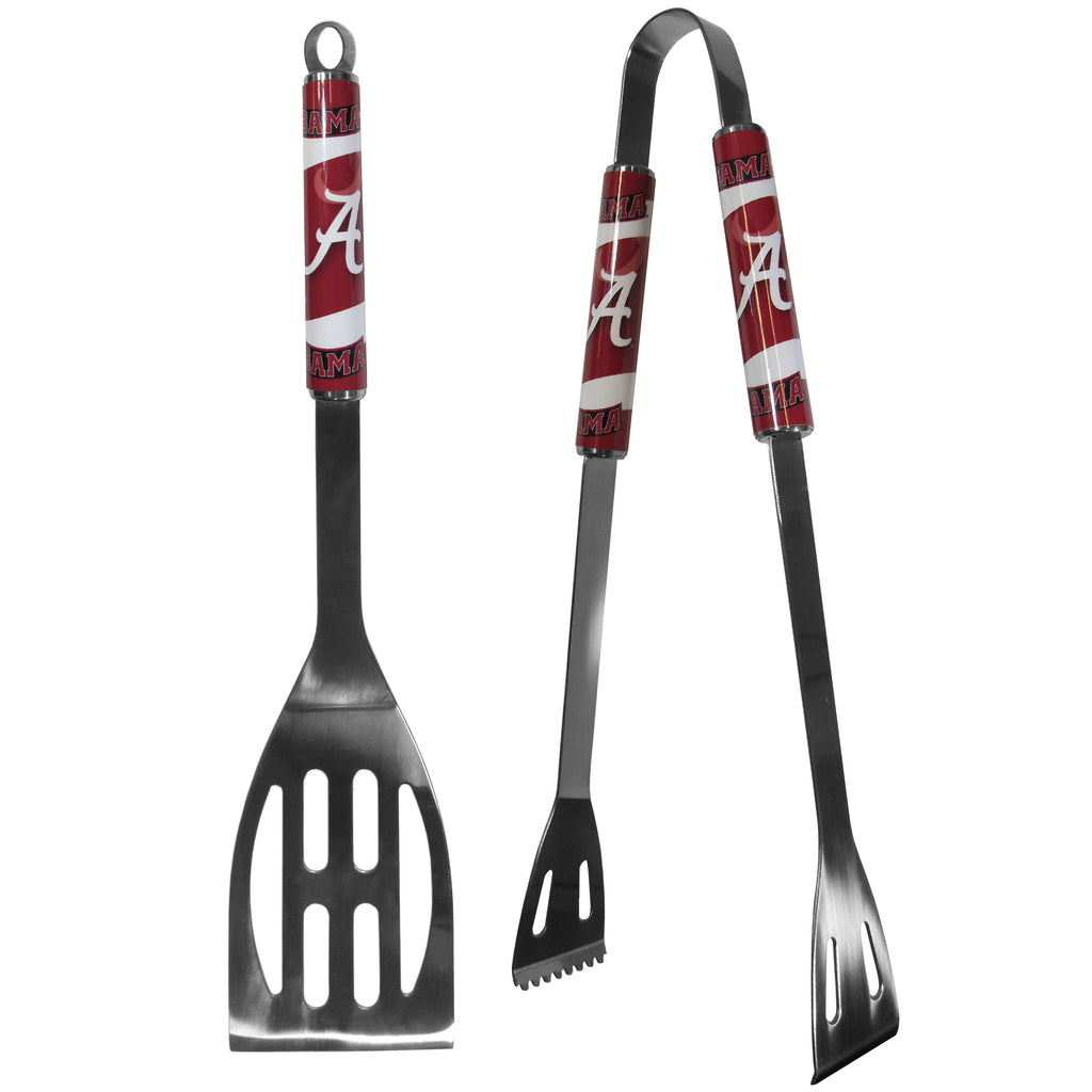 Alabama Crimson Tide 2 pc Steel BBQ Tool Set