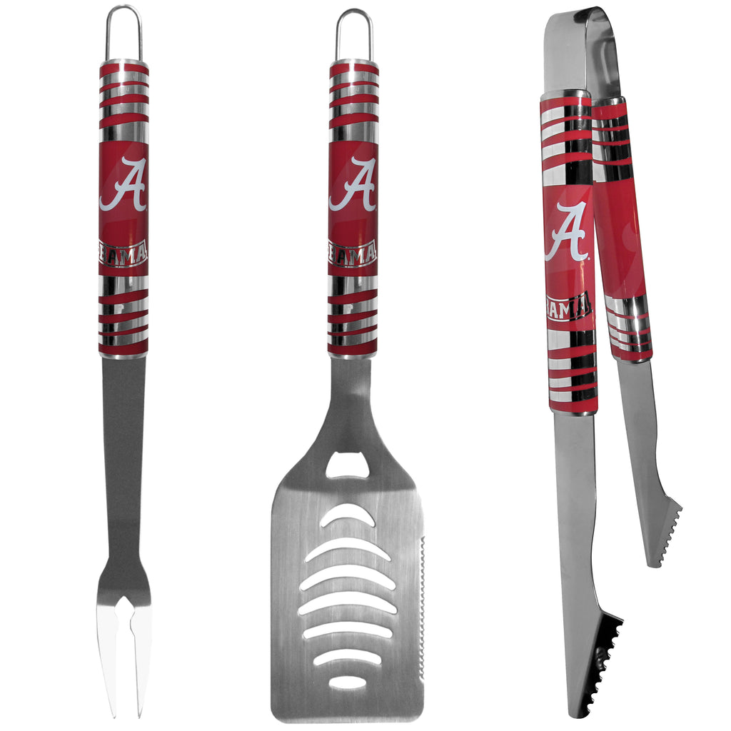 Alabama Crimson Tide   3 pc Tailgater BBQ Set 