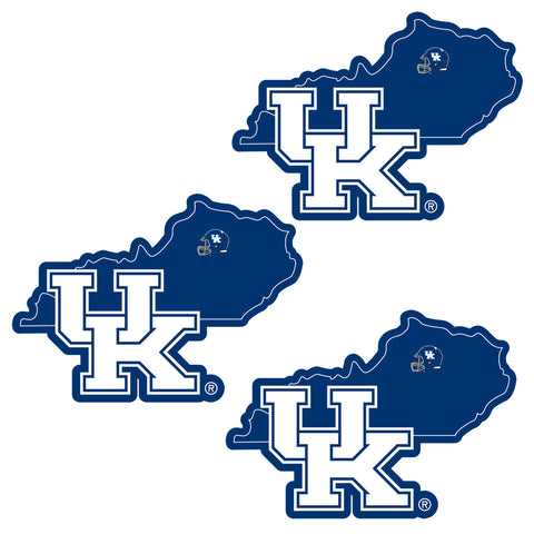 Kentucky Wildcats   Home State Decal 3pk 