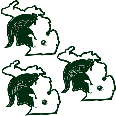 Michigan St. Spartans Home State Decal