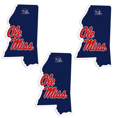 Mississippi Rebels Home State Decal