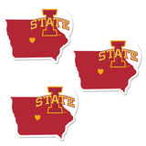 Iowa St. Cyclones Home State Decal
