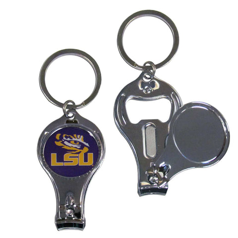 LSU Tigers Nail Care/Bottle Opener Key Chain
