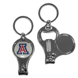 Arizona Wildcats Nail Care/Bottle Opener Key Chain