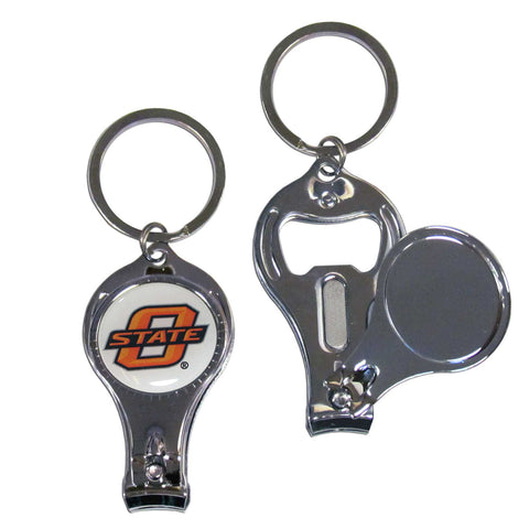 Oklahoma State Cowboys   Nail Care/Bottle Opener Key Chain 