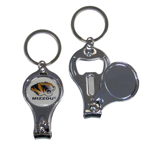 Missouri Tigers Nail Care/Bottle Opener Key Chain