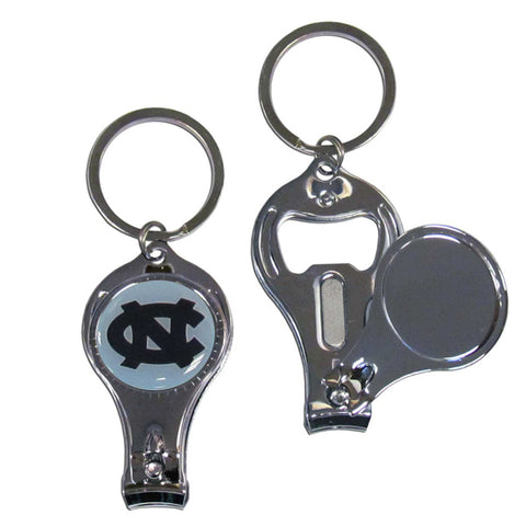 N. Carolina Tar Heels Nail Care/Bottle Opener Key Chain