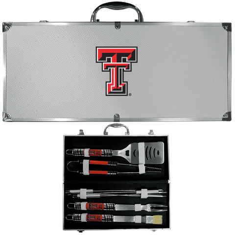 Texas Tech Raiders 8 pc BBQ Set - Tailgater