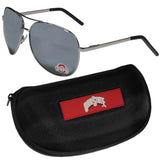 Ohio State Buckeyes Aviator Sunglasses