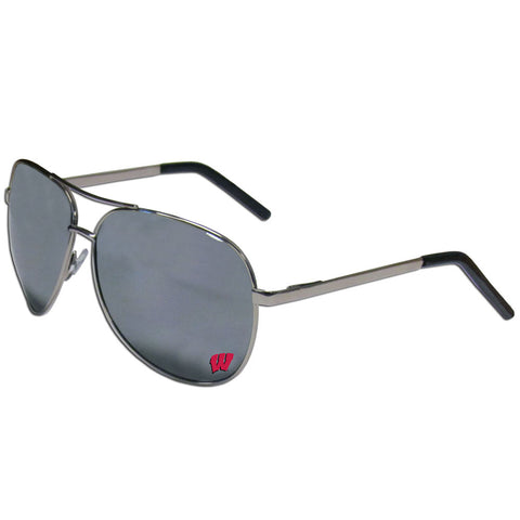 Wisconsin Badgers Sunglasses - Aviator