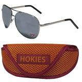 Virginia Tech Hokies Aviator Sunglasses