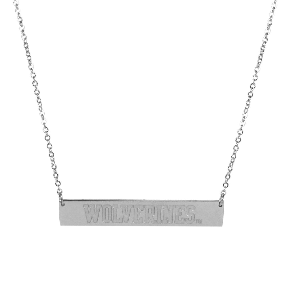 Michigan Wolverines Bar Necklace