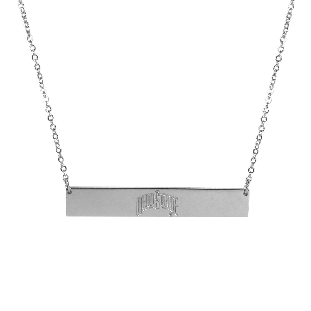 Ohio State Buckeyes   Bar Necklace 