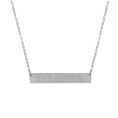 North Carolina Tar Heels   Bar Necklace 