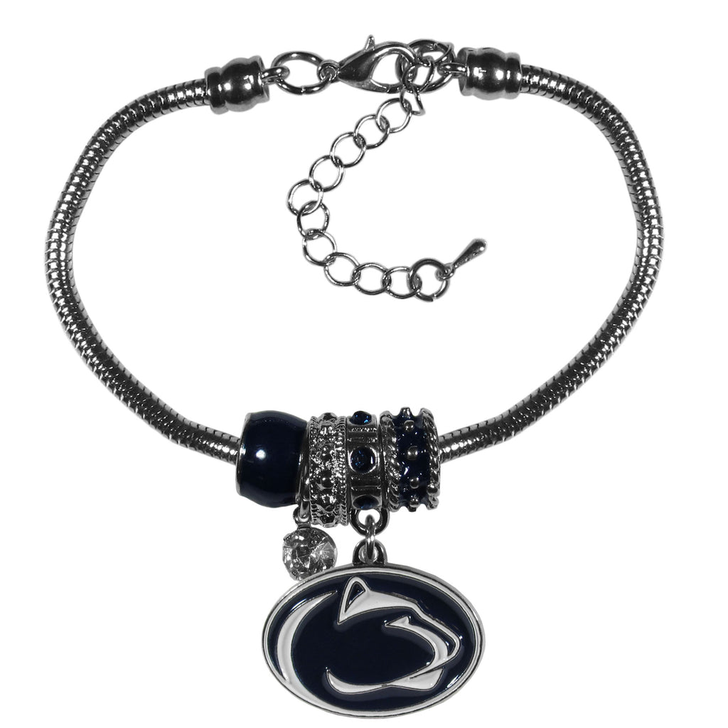 Penn St. Nittany Lions Euro Bead Bracelet