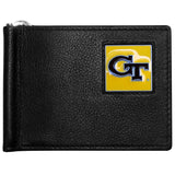 Georgia Tech Yellow Jackets Leather Bifold Wallet