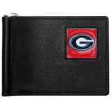 Georgia Bulldogs Leather Bifold Wallet