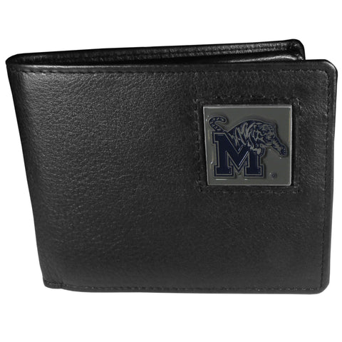 Memphis Tigers Leather Bifold Wallet
