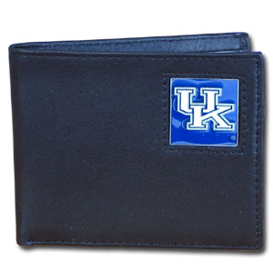 Kentucky Wildcats Leather Bifold Wallet