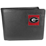 Georgia Bulldogs Leather Bifold Wallet