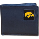 Iowa Hawkeyes Leather Bifold Wallet