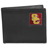 USC Trojans Leather Bifold Wallet