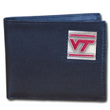 Virginia Tech Hokies Leather Bifold Wallet
