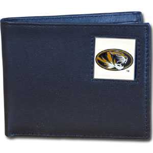 Missouri Tigers Leather Bifold Wallet
