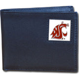 Washington St. Cougars Leather Bifold Wallet