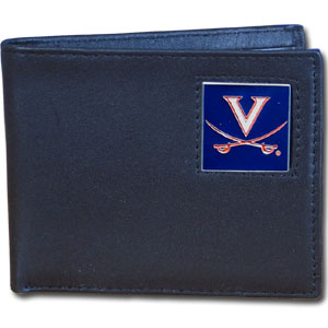 Virginia Cavaliers Leather Bifold Wallet