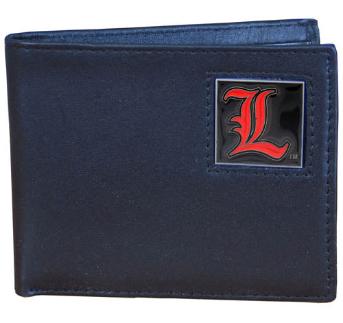 Louisville Cardinals Leather Bifold Wallet