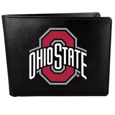 Ohio State Buckeyes   Bi fold Wallet Large Logo 