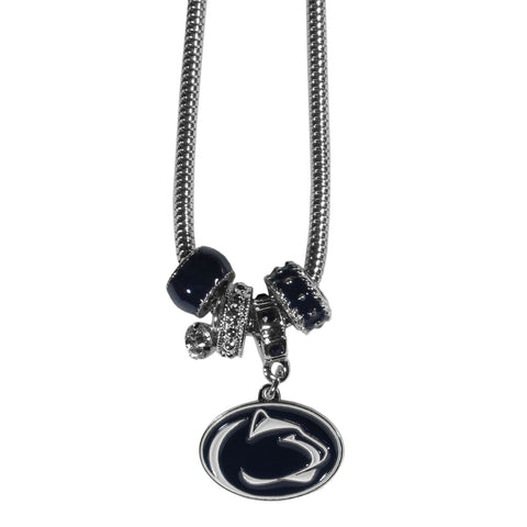 Penn St. Nittany Lions Euro Bead Necklace