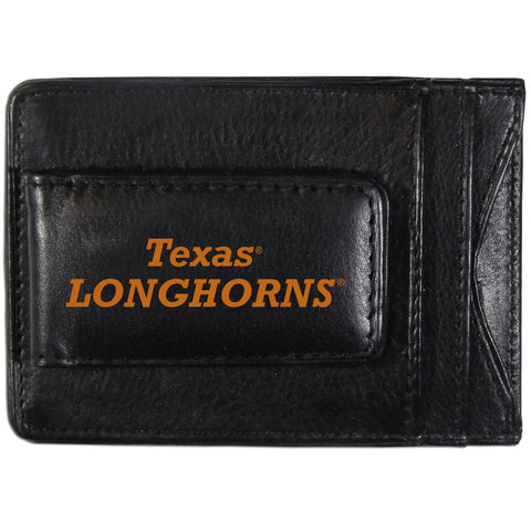 Texas Longhorns Logo Leather Cash & Cardholder