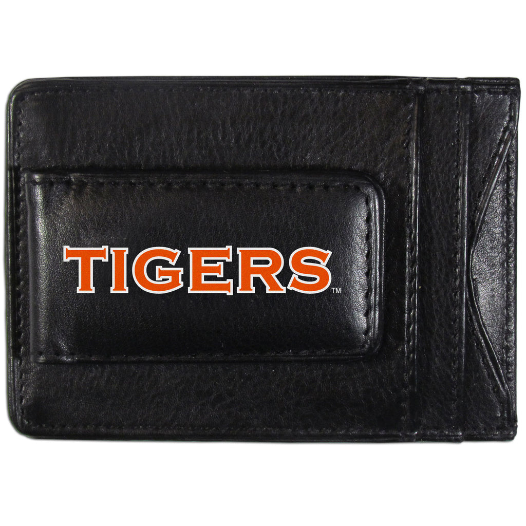 Auburn Tigers Logo Leather Cash & Cardholder