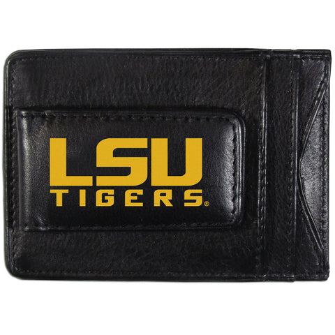 LSU Tigers Logo Leather Cash & Cardholder