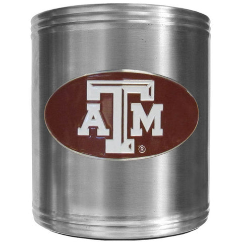 Texas A & M Aggies Steel Can Cooler