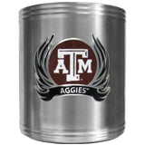 Texas A & M Aggies Steel Can Cooler