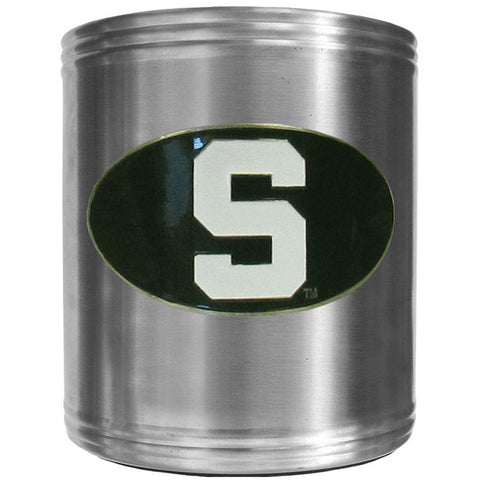 Michigan St. Spartans Steel Can Cooler
