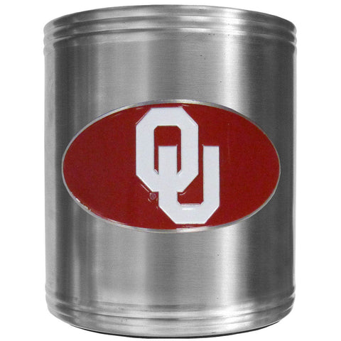 Oklahoma Sooners Steel Can Cooler