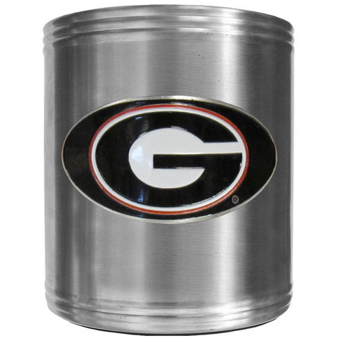 Georgia Bulldogs Steel Can Cooler